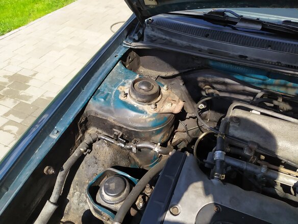 1999 Kia Clarus II, зелёный, 104437 рублей - вид 14