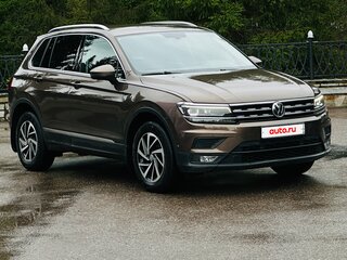 2018 Volkswagen Tiguan II, коричневый, 2486000 рублей, вид 3
