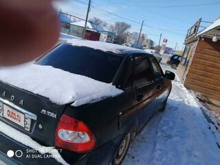 2007 Lada (ВАЗ) Priora I, чёрный, 130000 рублей, вид 4