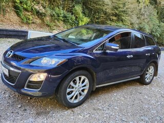 2011 Mazda CX-7 I Рестайлинг, синий, 1120000 рублей, вид 1