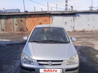 2004 Hyundai Getz I, серебристый, 420000 рублей, вид 1