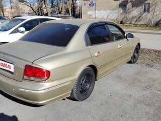 2003 Hyundai Sonata IV (EF) Рестайлинг, золотистый, 280000 рублей, вид 5