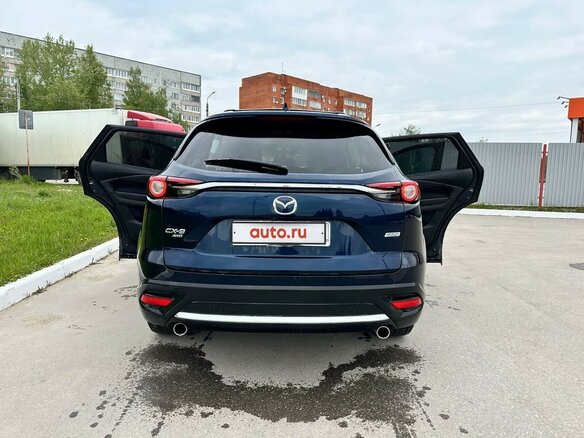 2019 Mazda CX-9 II, синий, 3150000 рублей - вид 5