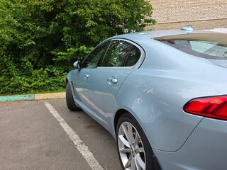 2013 Jaguar XF I Рестайлинг, голубой, 1500000 рублей, вид 3
