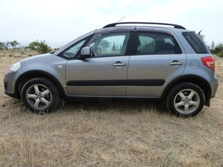 2012 Suzuki SX4 I (Classic) Рестайлинг, серый, 850000 рублей, вид 4