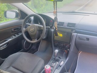 2006 Mazda 3 I (BK) Рестайлинг, серебристый, 550000 рублей, вид 5