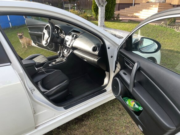 2008 Mazda 6 II (GH), белый, 800000 рублей - вид 15
