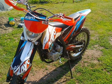 2023 Kayo K1 250 MX, оранжевый, 125000 рублей, вид 1