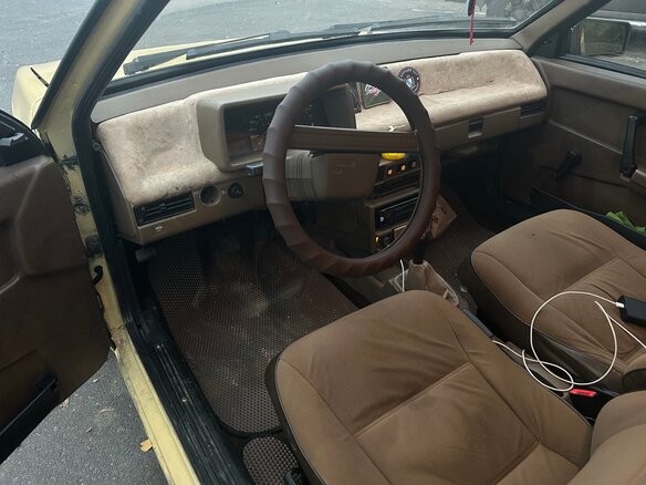 1987 Lada (ВАЗ) 2108, жёлтый, 400000 рублей - вид 6