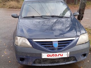 2007 Dacia Logan I, синий, 320000 рублей, вид 2