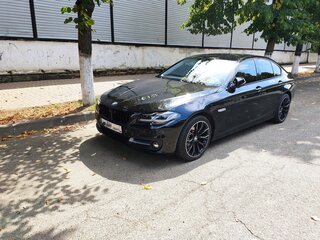 2016 BMW 5 серии 520d VI (F10/F11/F07) Рестайлинг, чёрный, 2200000 рублей, вид 5