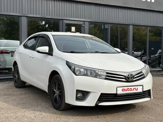 2014 Toyota Corolla XI (E160, E170, E180), белый, 1220000 рублей, вид 1