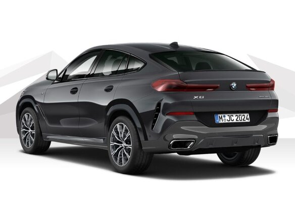 2021 BMW X6 30d III (G06), серый - вид 7