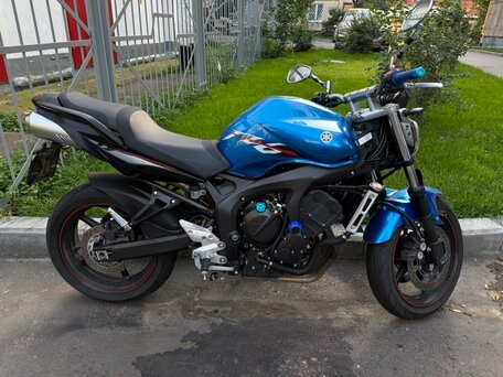 2007 Yamaha FZ6, синий, 490000 рублей, вид 4