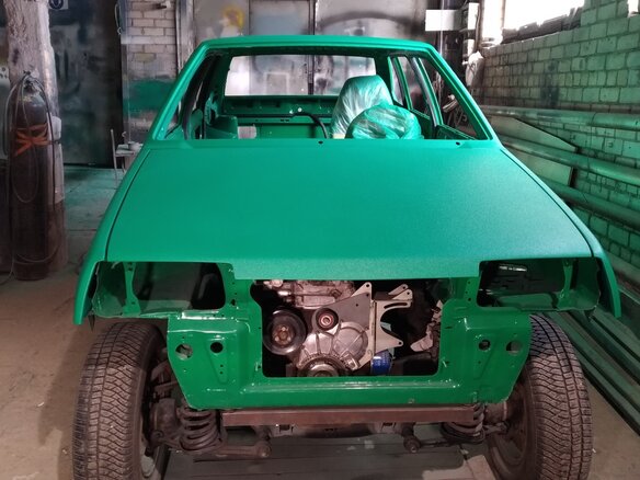 2000 Lada (ВАЗ) 2109, зелёный - вид 26