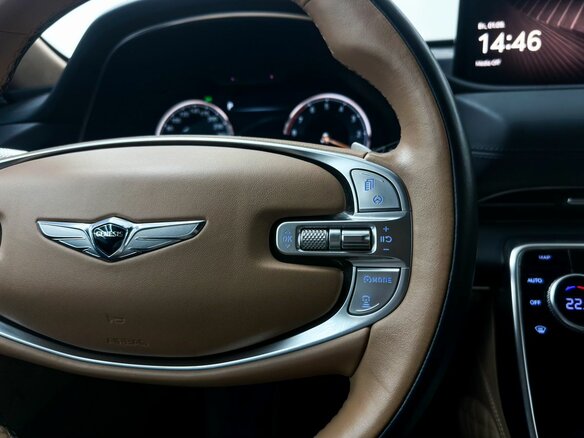 2020 Genesis GV80 I, чёрный, 4400000 рублей - вид 15