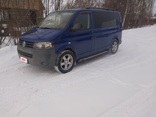 2011 Volkswagen Transporter T5 Рестайлинг, синий, 1800000 рублей, вид 2
