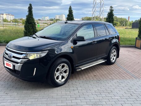 2014 Ford Edge I Рестайлинг, чёрный, 890000 рублей, вид 3