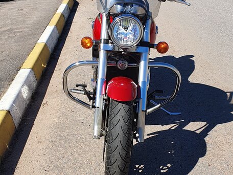2003 Kawasaki VN1500 Vulcan, красный, 590000 рублей, вид 2