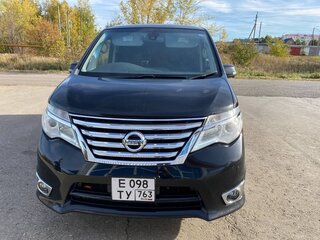 2016 Nissan Serena IV (C26), чёрный, 1870000 рублей, вид 1