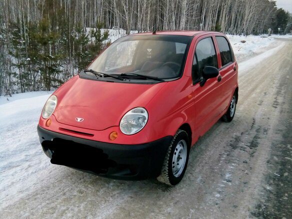 2011 Daewoo Matiz I Рестайлинг, красный