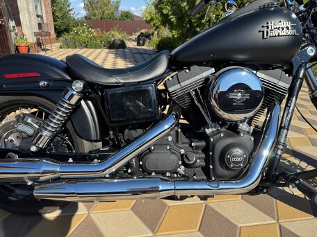 2016 Harley-Davidson Street Bob, чёрный, 990000 рублей, вид 5