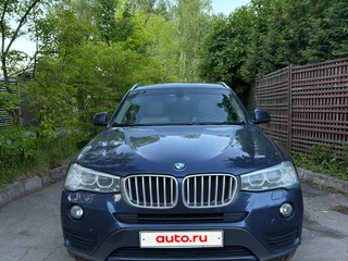 2017 BMW X3 30d xDrive II (F25) Рестайлинг, синий, 3700000 рублей, вид 1