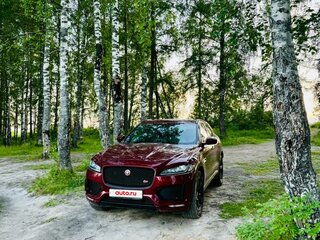 2017 Jaguar F-Pace I, красный, 2270000 рублей, вид 3
