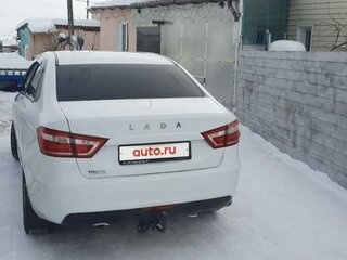 2017 Lada (ВАЗ) Vesta I, белый, 935000 рублей, вид 2
