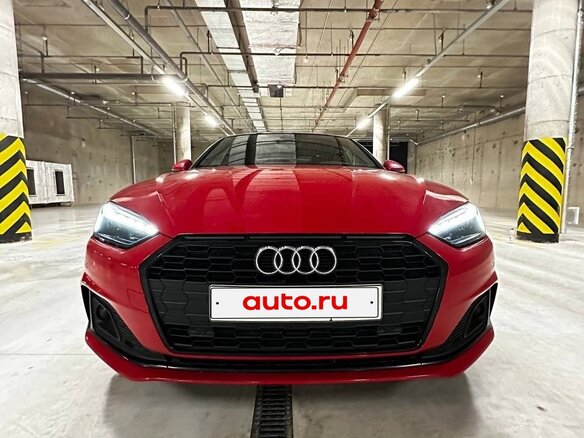 2021 Audi A5 Sportback 40 TFSI II (F5) Рестайлинг, красный, 3700000 рублей - вид 12
