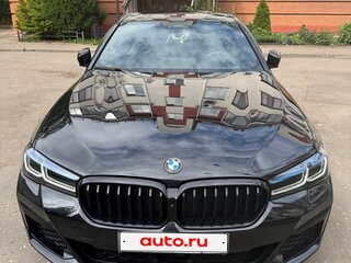 2021 BMW 5 серии 540i xDrive VII (G30/G31/G38) Рестайлинг, чёрный, 8200000 рублей, вид 1
