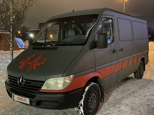 2001 Mercedes-Benz Sprinter Classic, белый, 1500000 рублей - вид 1