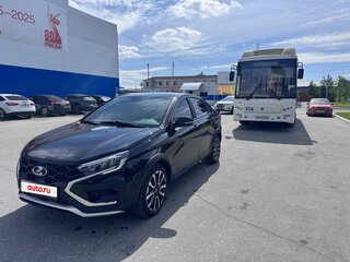 2024 Lada (ВАЗ) Vesta Cross I Рестайлинг (NG), чёрный, 1530000 рублей, вид 2