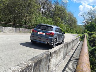 2014 Mitsubishi ASX I Рестайлинг, серый, 1250000 рублей, вид 3