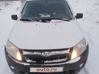 2013 Lada (ВАЗ) Granta I, белый, 300000 рублей, вид 3
