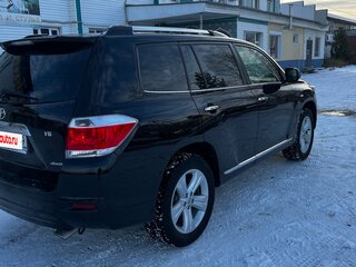 2013 Toyota Highlander II (XU40) Рестайлинг, чёрный, 2150000 рублей, вид 4