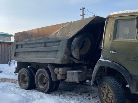 1991 КамАЗ 5511, зелёный, 200000 рублей, вид 2