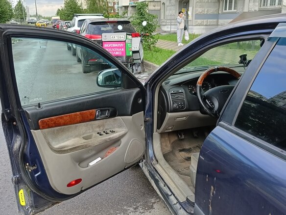 2004 Chevrolet Evanda, синий, 370000 рублей - вид 6
