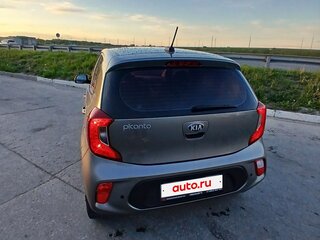 2017 Kia Picanto III, серебристый, 1230000 рублей, вид 4
