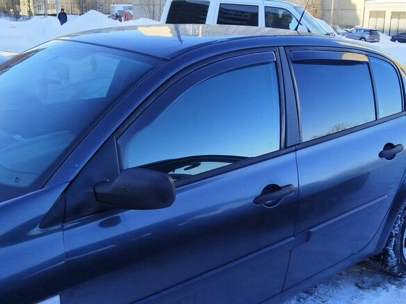 2005 Renault Megane II, серый, 430000 рублей - вид 8