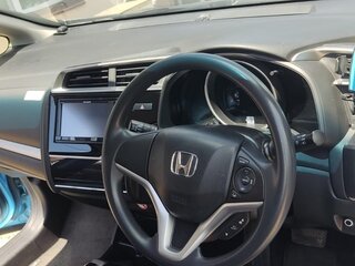 2018 Honda Fit III Рестайлинг, синий, 1120000 рублей, вид 4