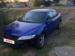 2002 Mazda 6 I (GG), синий, 150000 рублей, вид 1