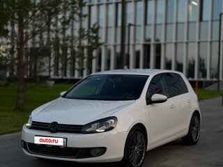 2012 Volkswagen Golf VI, белый, 890000 рублей, вид 2