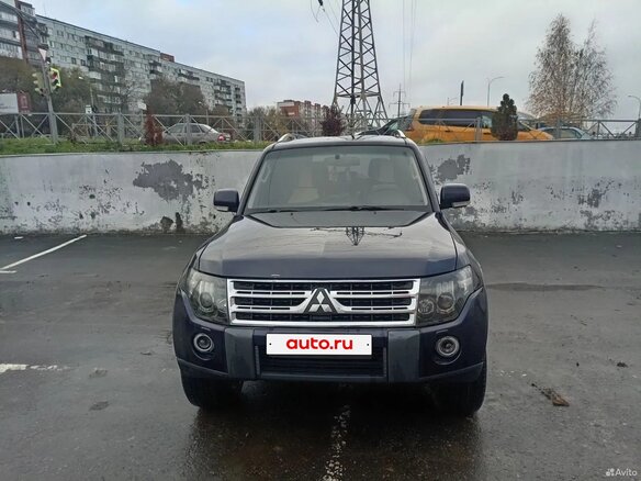 2008 Mitsubishi Pajero IV, синий, 1320000 рублей - вид 1