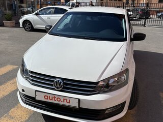 2019 Volkswagen Polo V Рестайлинг, белый, 1150000 рублей, вид 1