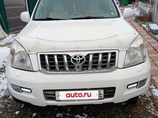 2007 Toyota Land Cruiser Prado 5-speed 120 Series Рестайлинг, белый, 2550000 рублей, вид 1