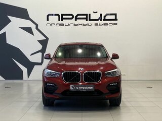 2019 BMW X4 20i II (G02), красный, 3779900 рублей, вид 2