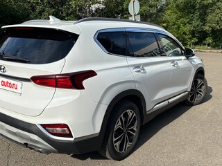 2019 Hyundai Santa Fe IV, белый, 2599000 рублей, вид 4