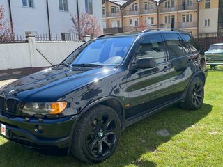 2002 BMW X5 4.6is I (E53), чёрный, 1900000 рублей, вид 2