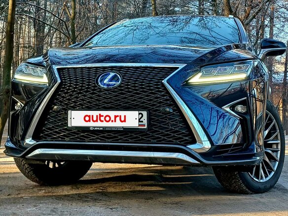 2019 Lexus RX 450h IV, синий, 5900000 рублей - вид 39